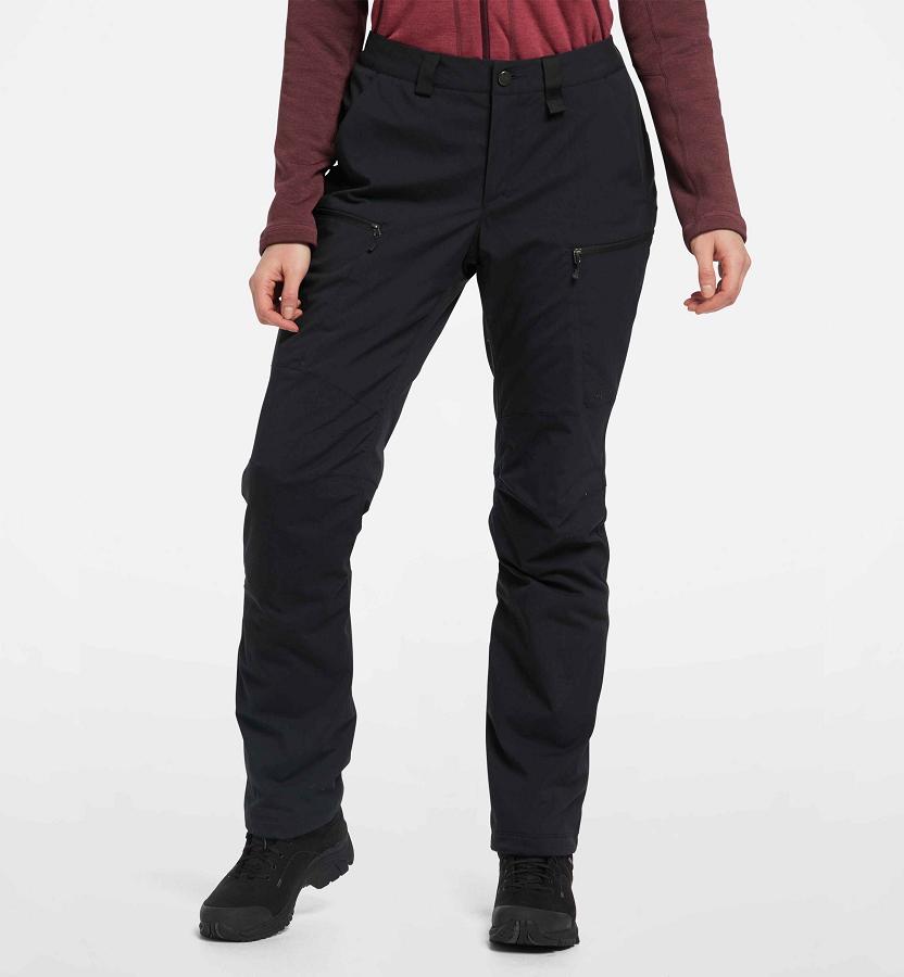Haglöfs Womens Mid Fjell Ski Pants Black New Zealand 61570FGDX